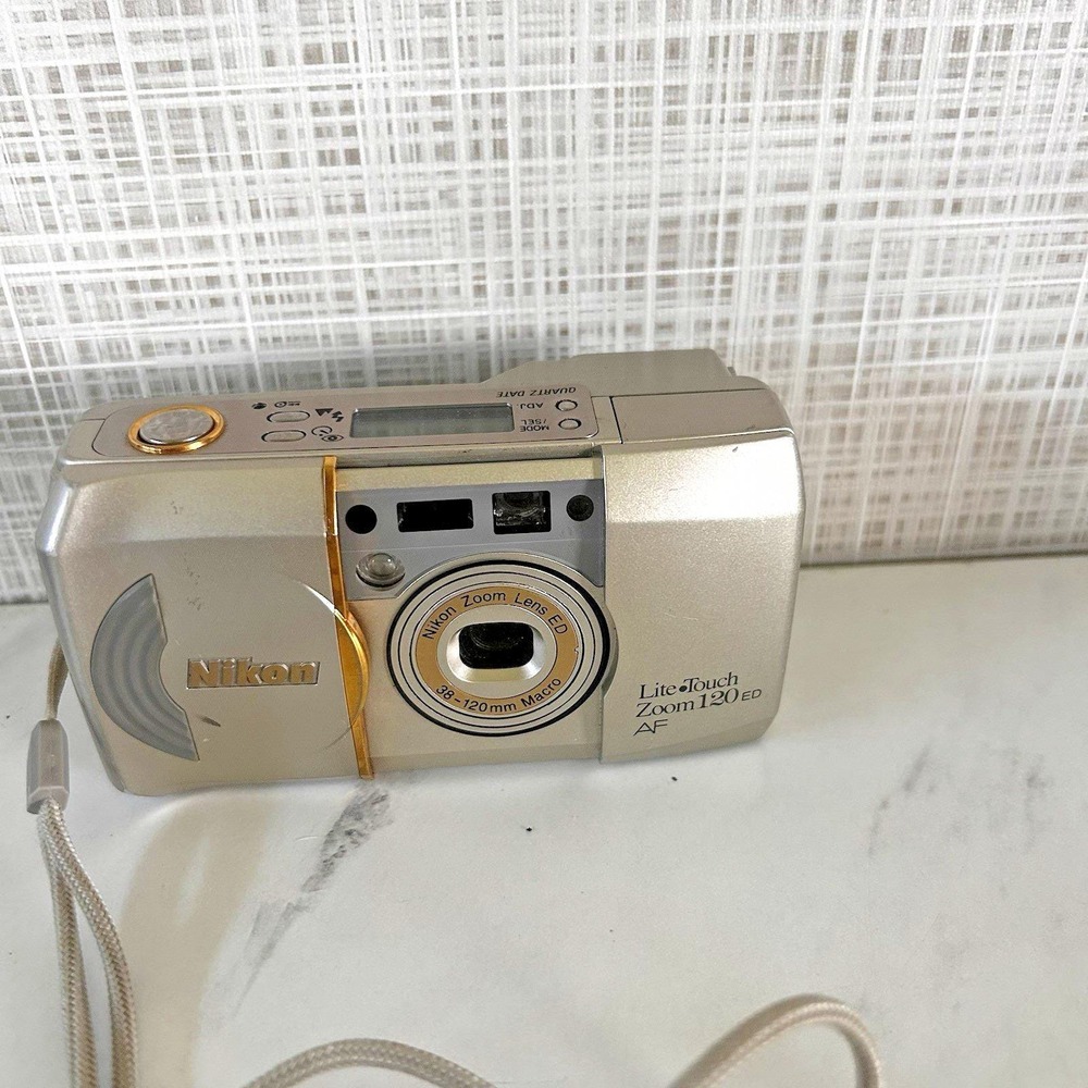Nikon Lite Touch Zoom 120ED AF Film Camera Untested No Accessories FFF
